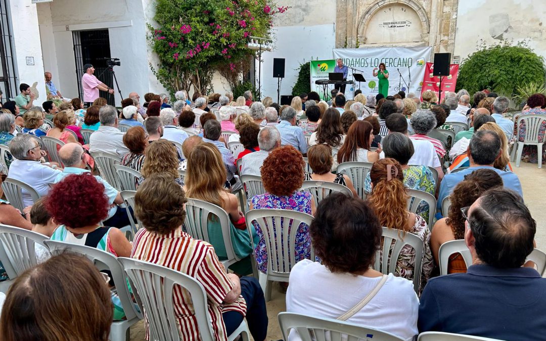 Pepa Infante fue la encargada de clausurar los Encuentros en la Paz